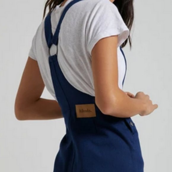 Afends, blue romper, US 8 - Picture 5 of 7